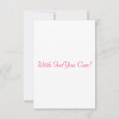 箴言13:11 KJV聖句Pic Flat Greeting カード (裏面)