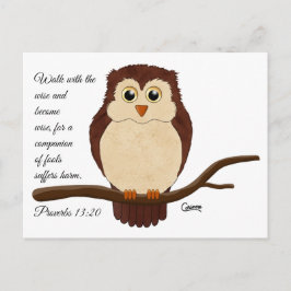 箴言13:20 – はがき