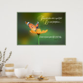 箴言14聖なる書物、 経典プリント ポスター (キッチン)