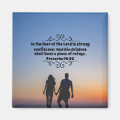 箴言14:26 :)2磁石 マグネット (正面)