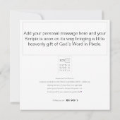 箴言15:16マネースクリピックスカード 招待状 (裏面)