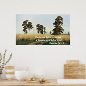 箴言16:18 ポスター (キッチン)