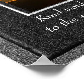 箴言16:24 – アートプリント ポスター (角)