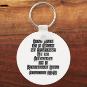 箴言16:31 キーホルダー (正面)