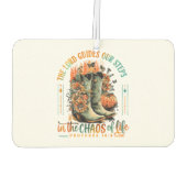 箴言16:9 カーエアーフレッシュナー (裏面)