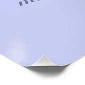 箴言17:22 |バイブル引用文 |ラベンダーフローラ ポスター (コーナー)