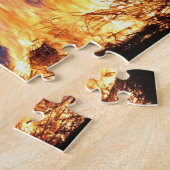 箴言19:11罪を見逃す知恵 ジグソーパズル (側面)