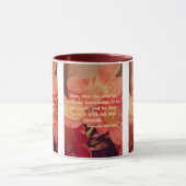 箴言19:2 KJV聖書Verse Pic 2-Tone Mug マグカップ (中央)