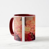 箴言19:2 KJV聖書Verse Pic 2-Tone Mug マグカップ (正面左)