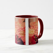 箴言19:2 KJV聖書Verse Pic 2-Tone Mug マグカップ (正面右)