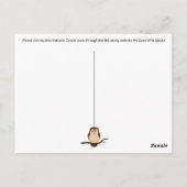 箴言19:8 – はがき (裏面)