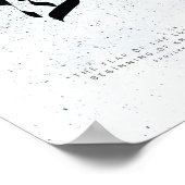 箴言1,7 – ヘブライ語の書 ポスター (角)