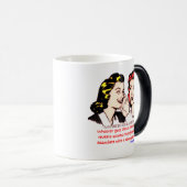 箴言20:19 – ゴシパーが友を分ける モーフィングマグカップ (正面右)