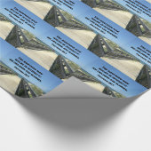 箴言20:7義なる人は正しく歩む ラッピングペーパー (角)