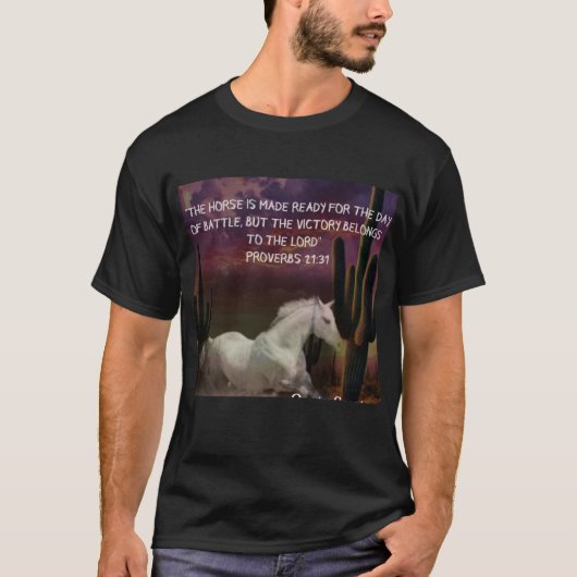 箴言21:31 Tシャツ (正面)