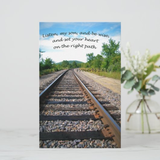 箴言23:19 便箋 (スタンド正面)