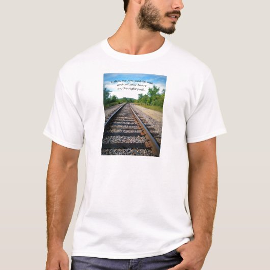 箴言23:19 Tシャツ (正面)