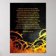 箴言24:30-34聖書の節