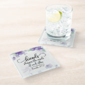 箴言27:17友だちが心を研ぐ ガラスコースター (アングル)