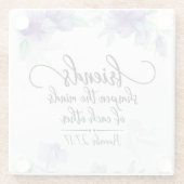 箴言27:17友だちが心を研ぐ ガラスコースター (裏面)