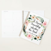 箴言27:9甘い友情クリスチャン プランナー手帳 (ディスプレー)