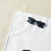 箴言28:1聖句引用文KJVビーチタオル ビーチタオル (インサイチュ)