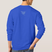 箴言29:18聖書の聖句KJV引用文メンズ Tシャツ (裏面)