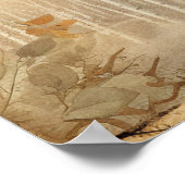 箴言29:25人の聖句への恐れ ポスター (角)