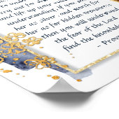 箴言2:1-5わたしの子よもしり、わたしの言葉を受け取りなさい ポスター (角)