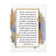 箴言2:1-5知恵に耳を傾ける