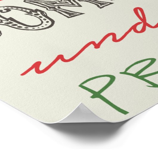 箴言2:6ポスター ポスター (角)