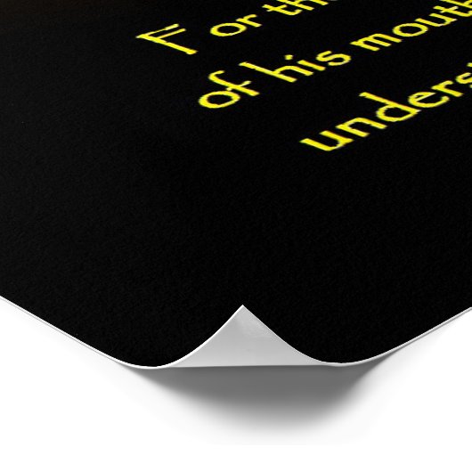 箴言2 : 6 ポスター (角)