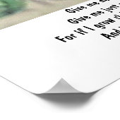 箴言30:8-9 ポスター (角)