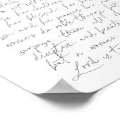 箴言31スクリプト ポスター (角)