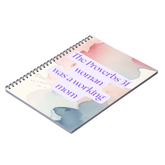 箴言31女は働く母だった ノートブック (左側)