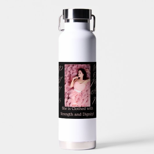箴言31女性水筒 ウォーターボトル (正面)
