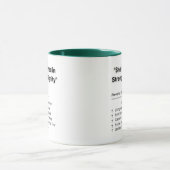 「箴言31女：目的と恵みでsip」 マグカップ (中央)