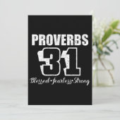 箴言31歳のTシャツ カード (スタンド正面)
