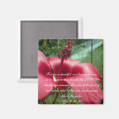 箴言31章コレクション 〜 箴31:30-31 マグネット (正面/裏面)