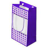 箴言31紫ハート母の日ありがとう スモールペーパーバッグ (裏面アングル)