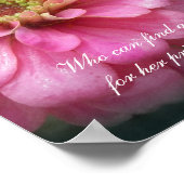 箴言31集～ Pro 31:10 ポスター (角)