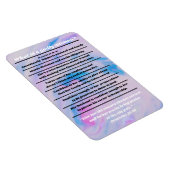 箴言31:10-31クリスチャン女性概要 マグネット (右側)