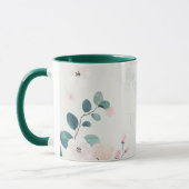 箴言31:25彼女は強い服を着ている マグカップ (左)