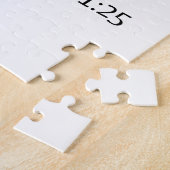 箴言31:25彼女は聖書の節の花を着ている ジグソーパズル (側面)