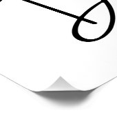 箴言31:25彼女は聖書の節の花を着ている ポスター (コーナー)