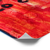 箴言31:25 – 彼女は強い服を着ている ポスター (角)