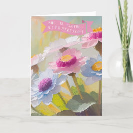 箴言31:25，聖書の引用文母，デイジー シーズンカード