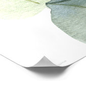 箴言31:25，聖書の詩プリント，強 ポスター (角)