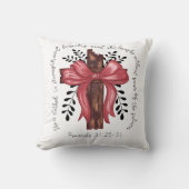 箴言31:25-31 クッション (正面)