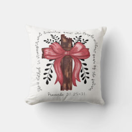 箴言31:25-31 クッション